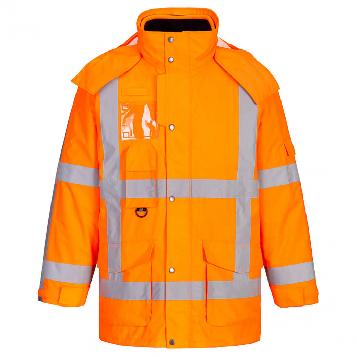 Scurta reflectorizanta vatuita de iarna 3IN1 Portwest R461, 100% poliester, 300D Oxford [1]