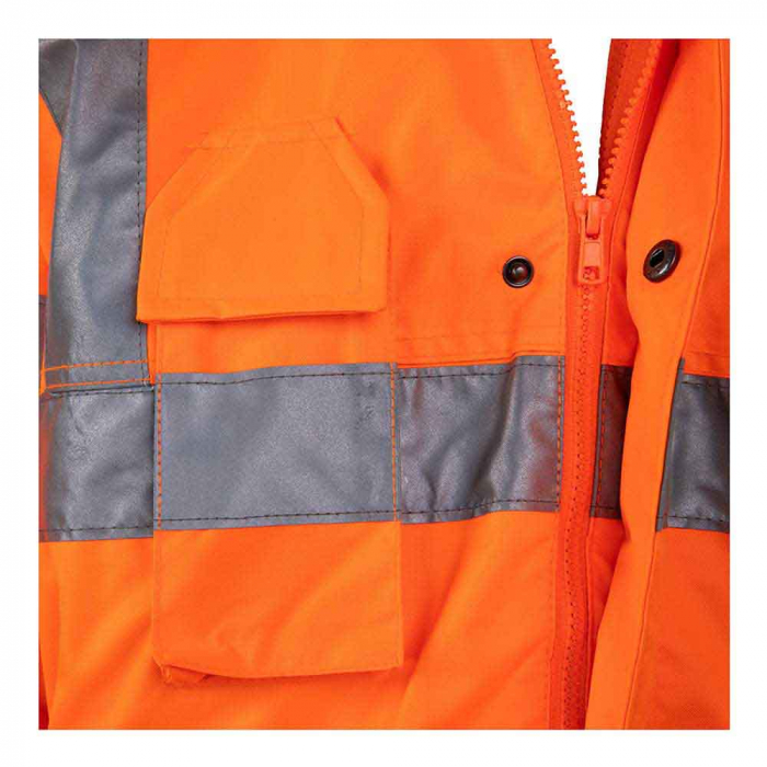 Scurta reflectorizanta vatuita de iarna Renania FINLAND 3IN1, 100% PES Oxford, impermeabila [10]