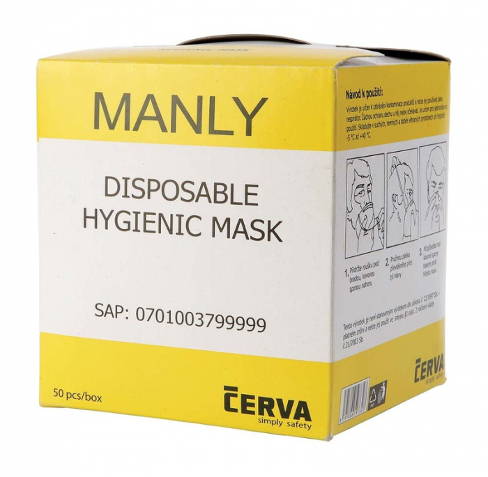 Semi masca igienica de unica folosinta Cerva MANLY [2]