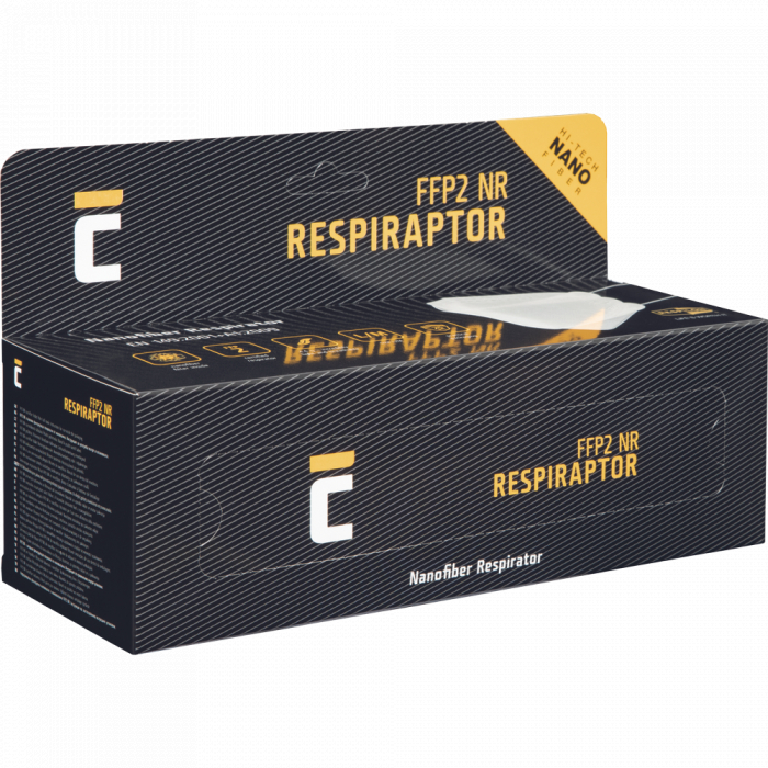 Semimasca de protectie Cerva RESPIRAPTOR FFP2, fara supapa, 25buc [2]