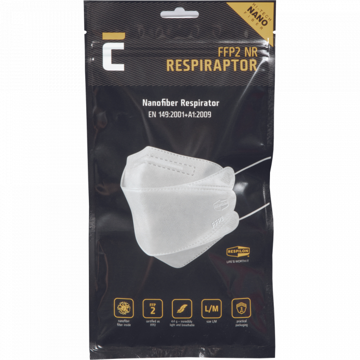Semimasca de protectie Cerva RESPIRAPTOR FFP2, fara supapa, 3buc [2]
