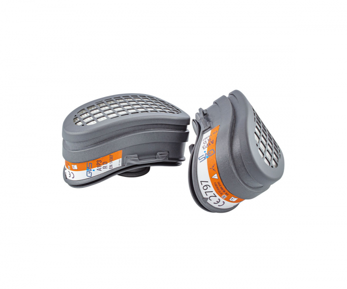 Semimasca de protectie Gvs ELIPSE cu filtre A1P3 RD incluse, vapori organici si praf, schimbabile [2]