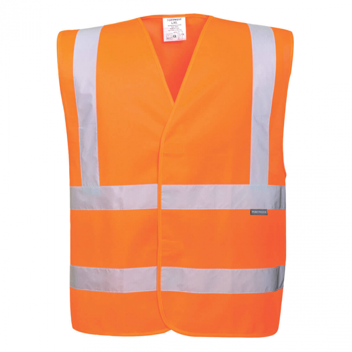 Set 10 buc x Vesta reflectorizanta Portwest EC76, 100% poliester, 124 gr/mp [1]