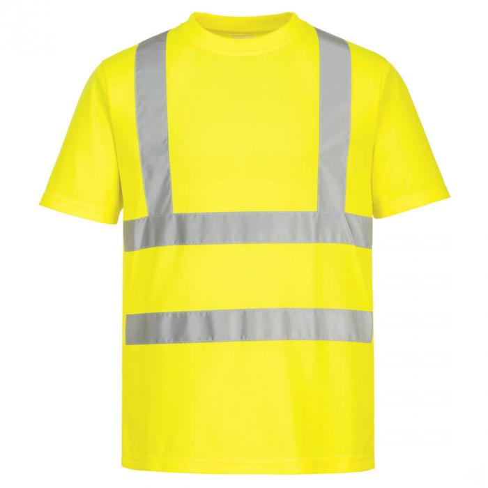 Set 6 buc x Tricou clasic reflectorizant Portwest EC12, 100% poliester, 150 gr/mp [1]