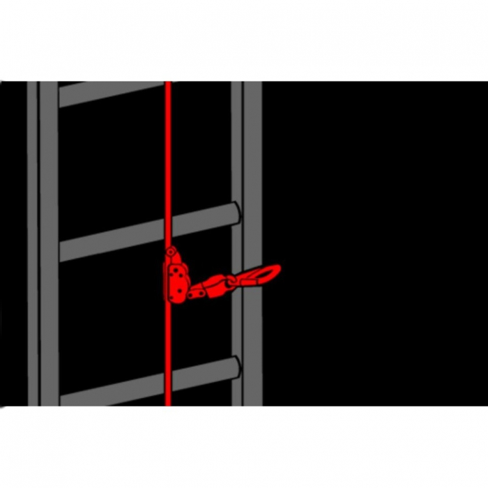 Sistem de asigurare Vertiqual SECURAIL VERTICAL, scara de acces [2]