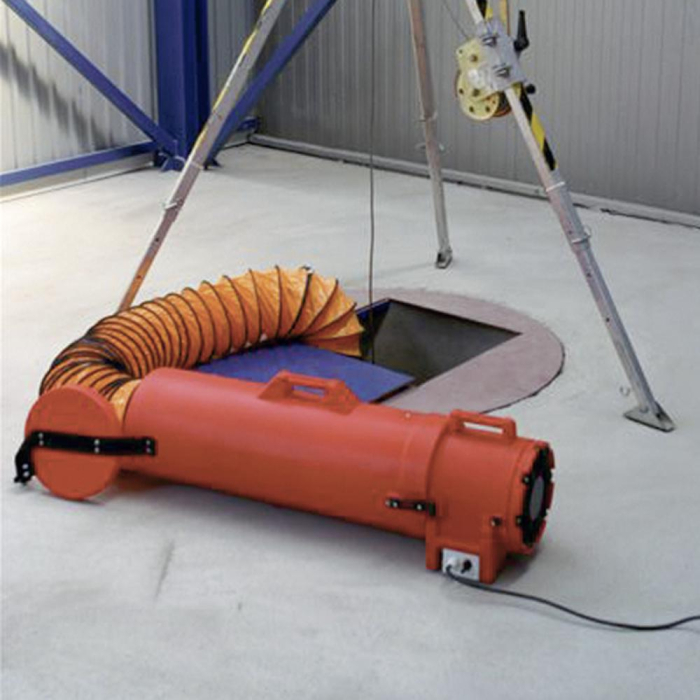 Sistem de ventilare si aductiune de aer Protekt BREEZE, 1200m3/h, tubulatura 7m, 18,3kg, compatibil cu trepied T-MAN 9N si troliu RUPPY 502U [2]