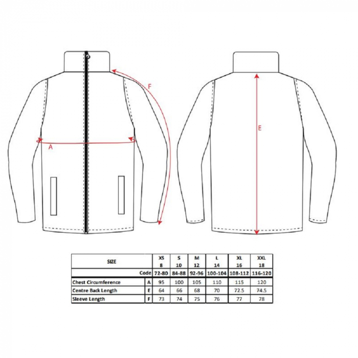 Jacheta softshell dama Portwest PRINT & PROMO TK21, 96% poliester, 4% elastan, 280g [2]