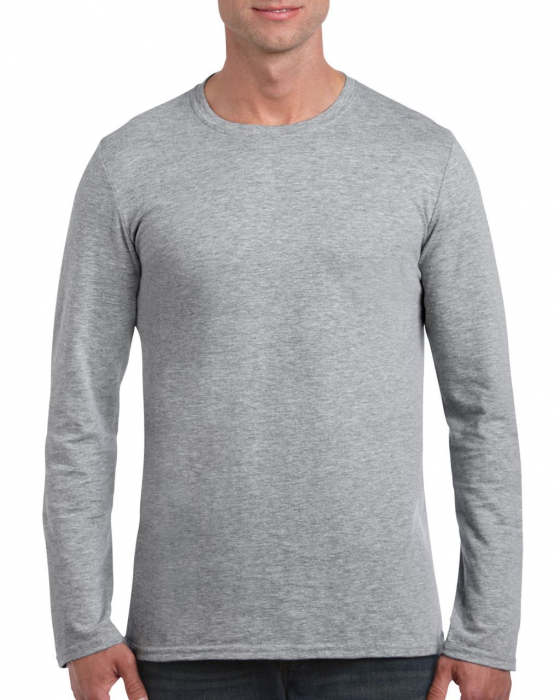 Tricou cu maneca lunga Gildan GI64400 SOFTSTYLE, 100% bumbac, 153 gr/mp [1]