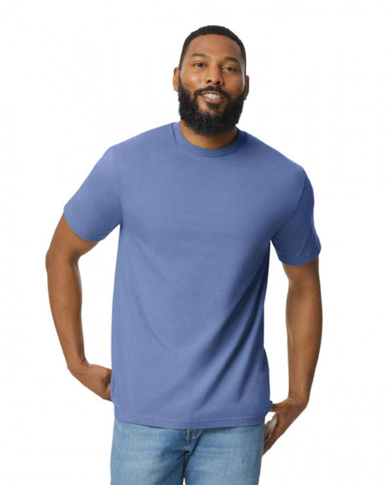Tricou clasic Gildan GI65000 SOFTSTYLE MIDWEIGHT, 100% bumbac, 183 gr/mp [1]