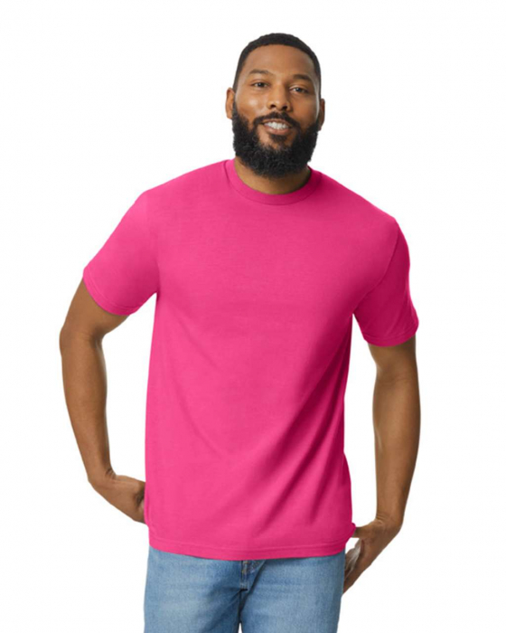 Tricou clasic Gildan GI65000 SOFTSTYLE MIDWEIGHT, 100% bumbac, 183 gr/mp [1]