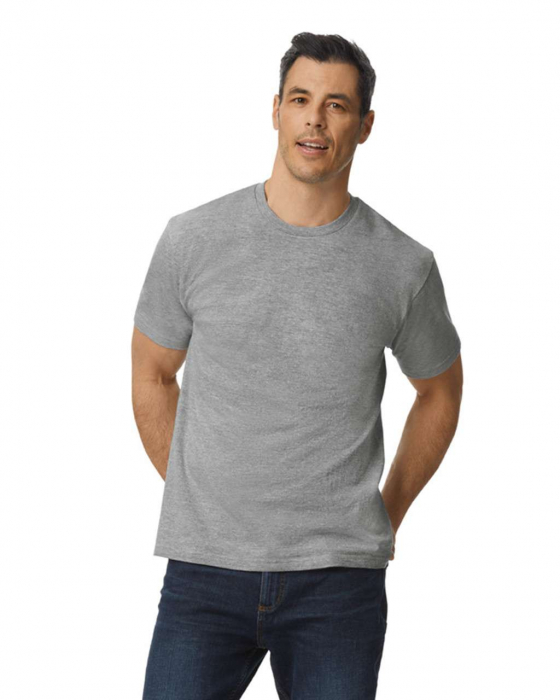 Tricou clasic Gildan GI65000 SOFTSTYLE MIDWEIGHT, 100% bumbac, 183 gr/mp [1]