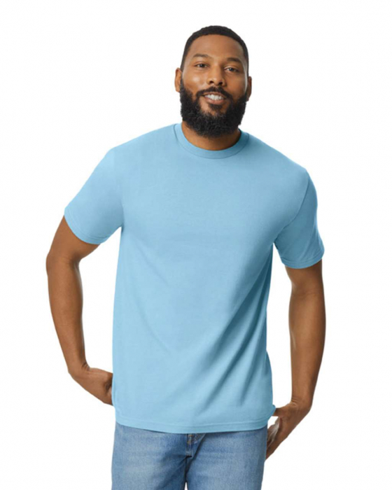 Tricou clasic Gildan GI65000 SOFTSTYLE MIDWEIGHT, 100% bumbac, 183 gr/mp [1]