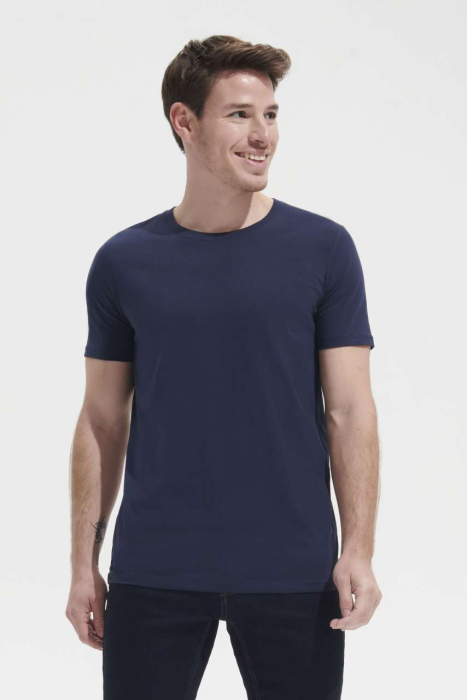 Tricou cu maneca scurta Sol's MILLENIUM MEN, 95% bumbac pieptanat, 5% elastan [2]