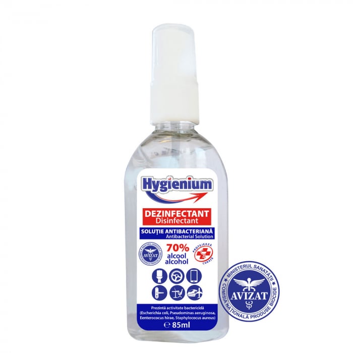 Solutie antibacteriana si dezinfectanta HYGIENIUM, 85ml [1]