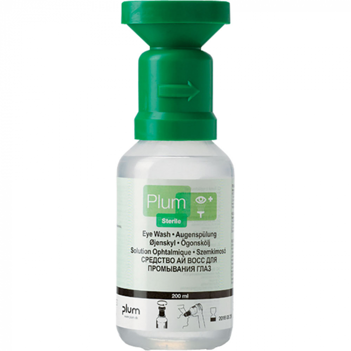 Solutie sterila de clatire a ochilor PLUM, 500 ml [3]