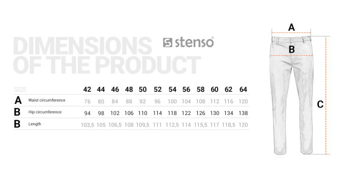 Stenso Pantaloni costum de barbati STENSO CHINO ALBASTRU iNCHIS [2]