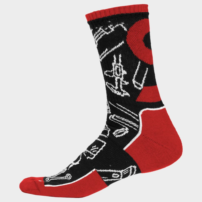 Sosete Stenso MECHANIC, 80% bumbac, 13% poliamida, 7% elastan [2]