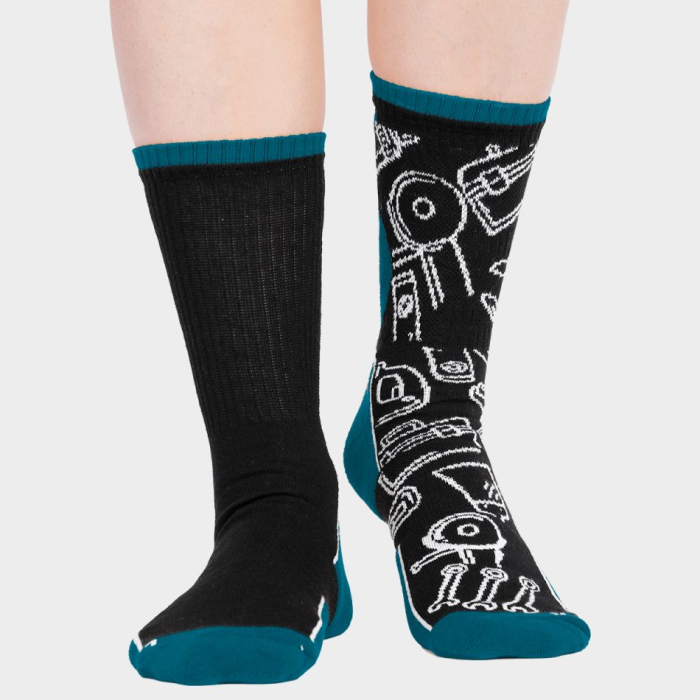 Sosete Stenso MECHANIC, 80% bumbac, 13% poliamida, 7% elastan [18]