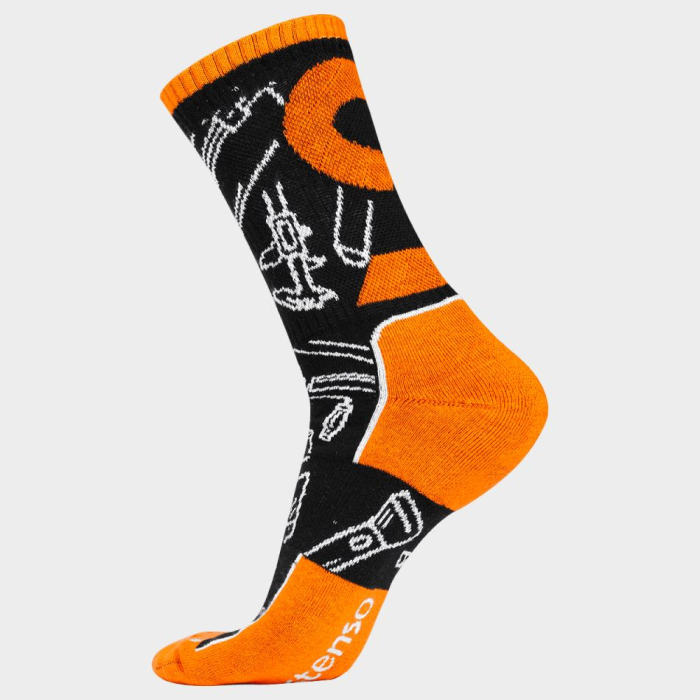 Sosete Stenso MECHANIC, 80% bumbac, 13% poliamida, 7% elastan [11]