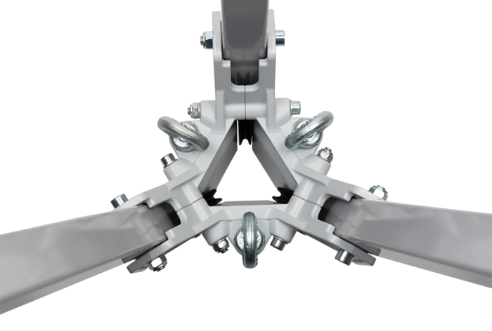 Trepied Ikar DB-A3, 24kg, max. 2 pers, max. 300kg, deschidere 95-220cm, compatibil cu troliu IKLW , PLW si opritor de cadere HRA [2]