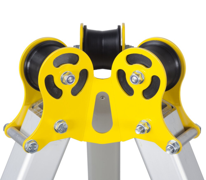 Trepied Protekt T-MAN 9N, 15,5kg, max. 500kg, deschidere 149cm, compatibil cu troliu RUPPY 502U si opritor de cadere CR250 [3]