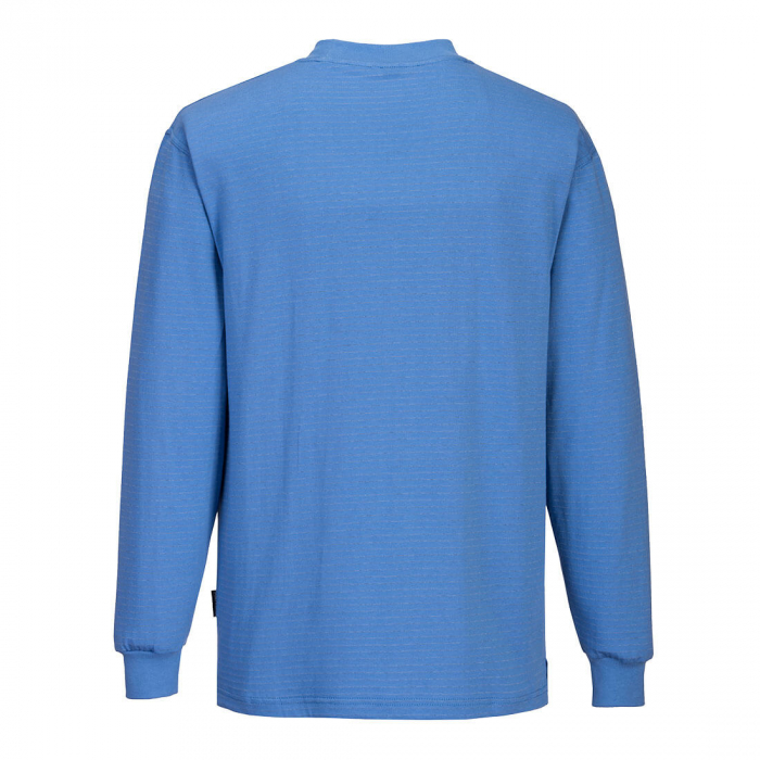 Bluza clasica antistatica Portwest AS22 ESD, 96% bumbac, 4% fibra carbon, 195 gr/mp [3]