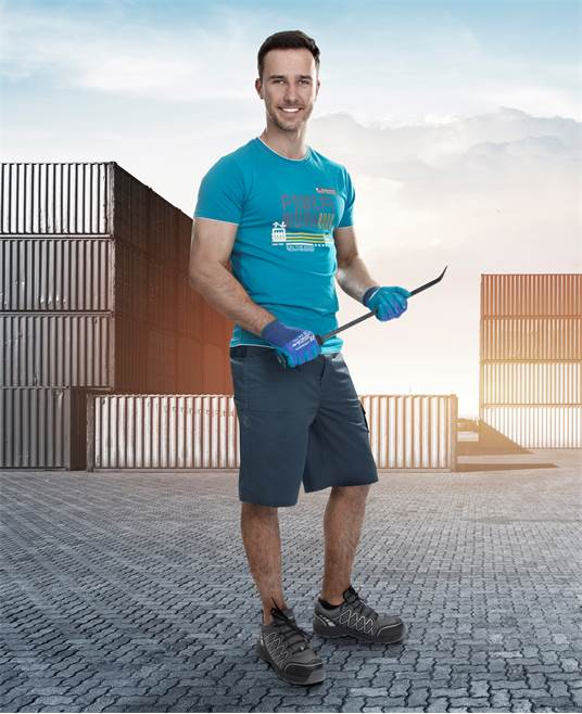 Tricou clasic Ardon POWERWORK, 95% bumbac - 5% elastan, 180 gr/mp [2]