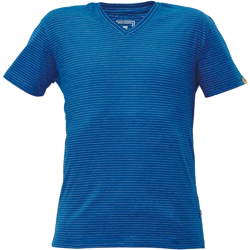 Tricou clasic Cerva NOYO ESD V, 96% bumbac, 4% fibra antistatica, 170 gr/mp [1]