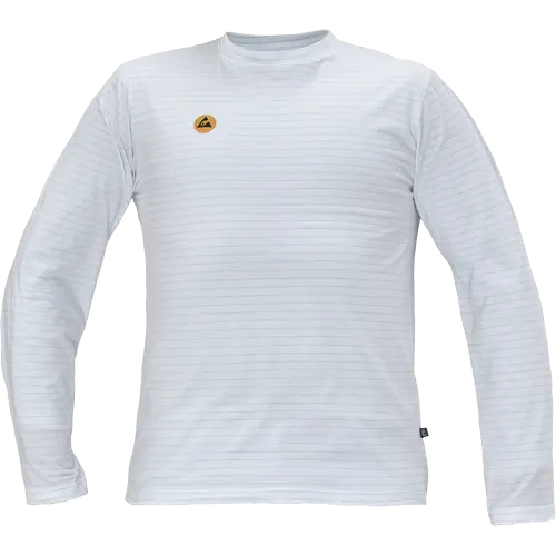 Tricou clasic cu maneca lunga Cerva NOYO ESD, 96/4 bumbac, 170 gr/mp [1]