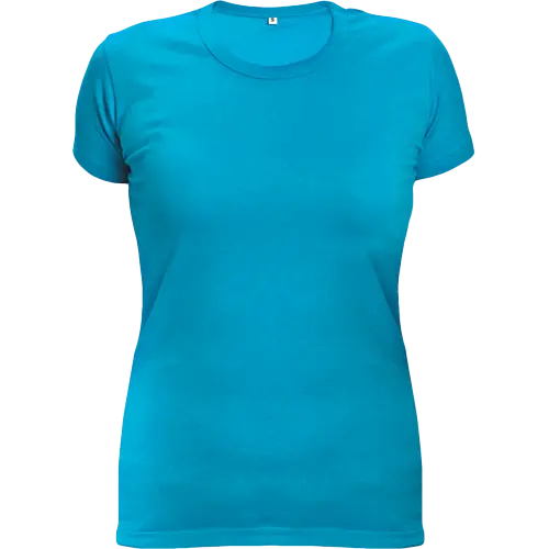 Tricou clasic cu maneca scurta dama Cerva SURMA, 95% bumbac, 5% elastan, 170 gr/mp [1]