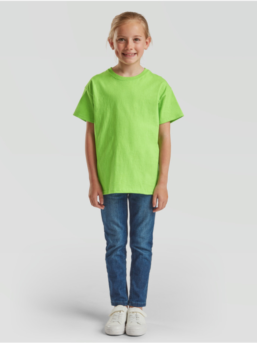 Tricou clasic cu maneca scurta pentru copii Fruit of the Loom KIDS VALUEWEIGHT T, 100% bumbac, 165 gr/mp [26]