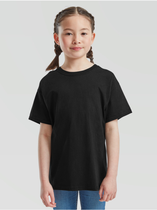 Tricou clasic cu maneca scurta pentru copii Fruit of the Loom KIDS VALUEWEIGHT T, 100% bumbac, 165 gr/mp [33]