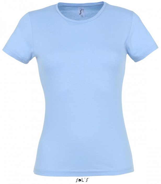 Tricou clasic dama Sols 11386 REGENT, 100% bumbac, 150 gr/mp [1]