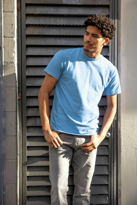 Tricou clasic Gildan GI980 SOFTSTYLE, 100% bumbac, 153 gr/mp [5]