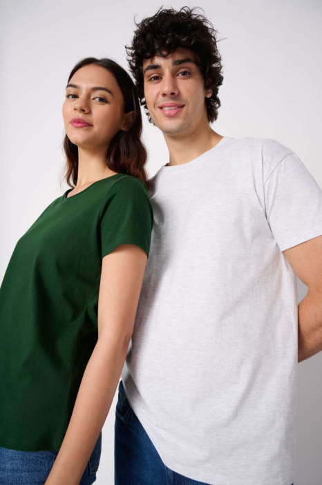 Tricou clasic iDeal Basic IDEAL190, 100% bumbac, 185 g/mp [3]