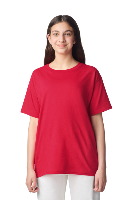 Tricou clasic lung Gildan LIGHT COTTON YOUTH, 100% bumbac, 150 g/mp [2]