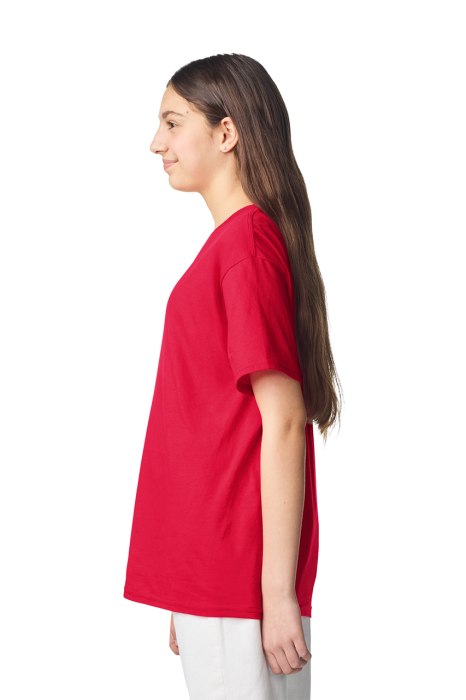 Tricou clasic lung Gildan LIGHT COTTON YOUTH, 100% bumbac, 150 g/mp [3]
