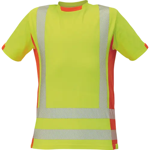 Tricou clasic reflectorizant Cerva LATTON HV, 60% bumbac, 40% poliester, 190 gr/mp [1]
