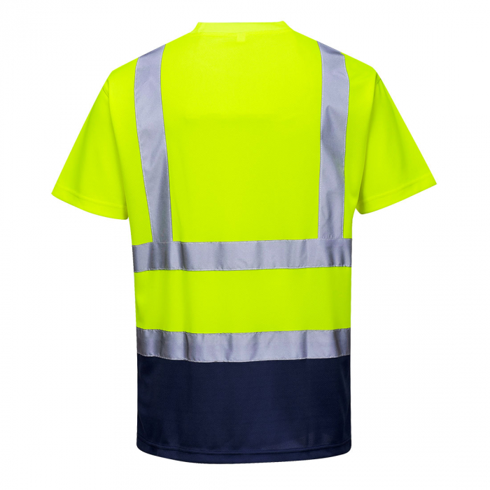 Tricou clasic reflectorizant Portwest S378, 100% poliester, 150 gr/mp [2]