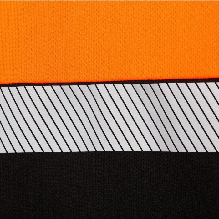 Tricou clasic reflectorizant Stenso PRISMA HV, 100% poliester, 140 gr/mp [4]