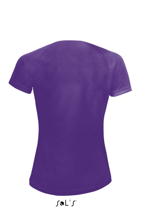 Tricou clasic subtire dama Sol's SPORTY WOMEN, 100% poliester, 140 g/mp [2]
