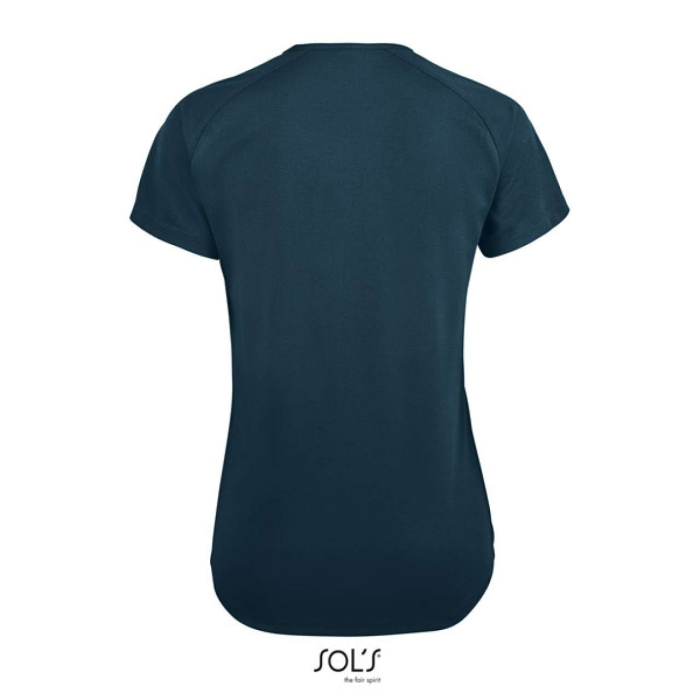 Tricou clasic subtire dama Sol's SPORTY WOMEN, 100% poliester, 140 g/mp [2]