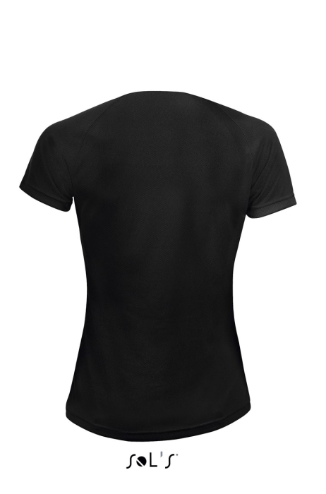 Tricou clasic subtire dama Sol's SPORTY WOMEN, 100% poliester, 140 g/mp [2]