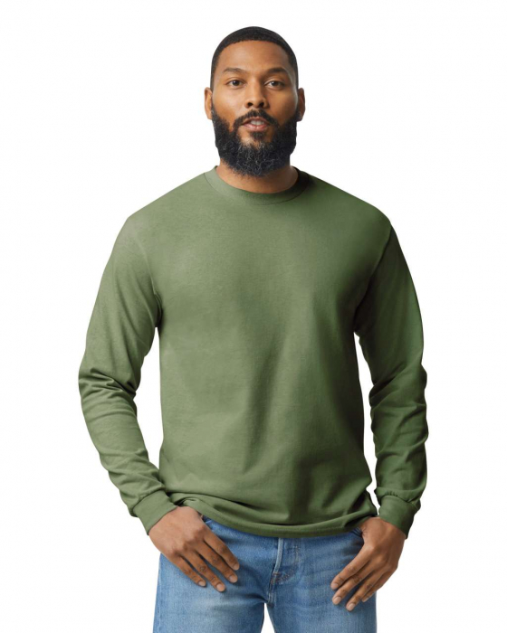 Tricou cu maneca lunga Gildan GI5400 HEAVY COTTON, 100% bumbac, 185 gr/mp [8]