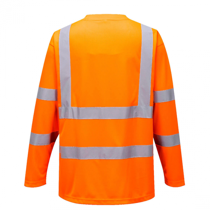 Tricou cu maneca lunga reflectorizant Portwest HIVIS S178, 100% poliester, 150 gr/mp [3]