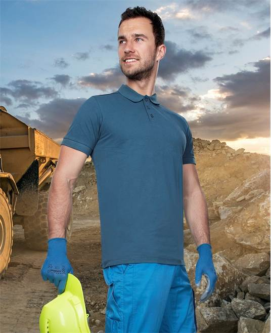 Tricou polo Ardon TRENDY, 95% bumbac - 5% elastan, 180 gr/mp [2]