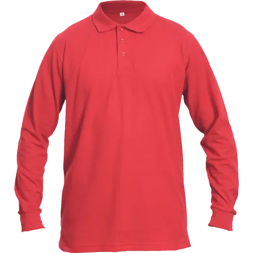 Tricou polo cu maneca lunga Cerva SANGU, 60% bumbac, 40% poliester, 180 gr/mp [1]