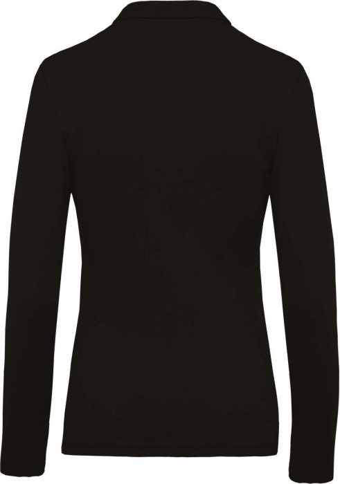 Tricou polo cu maneca lunga dama Kariban KA257 PIQUÉ, 100% bumbac, 180 gr/mp [4]
