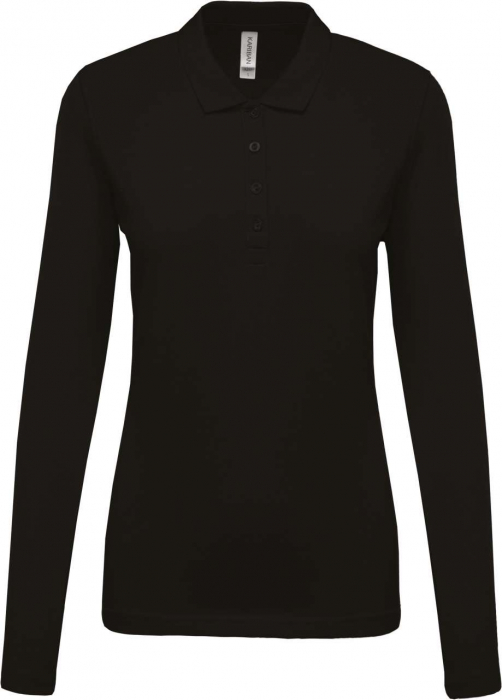 Tricou polo cu maneca lunga dama Kariban KA257 PIQUÉ, 100% bumbac, 180 gr/mp [3]