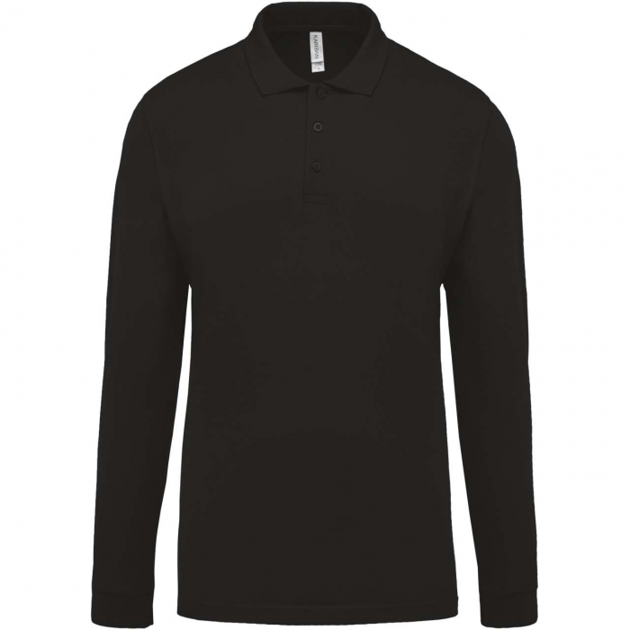 Tricou polo cu maneca lunga Kariban KA256 PIQUÉ, 100% bumbac, 180 gr/mp [1]